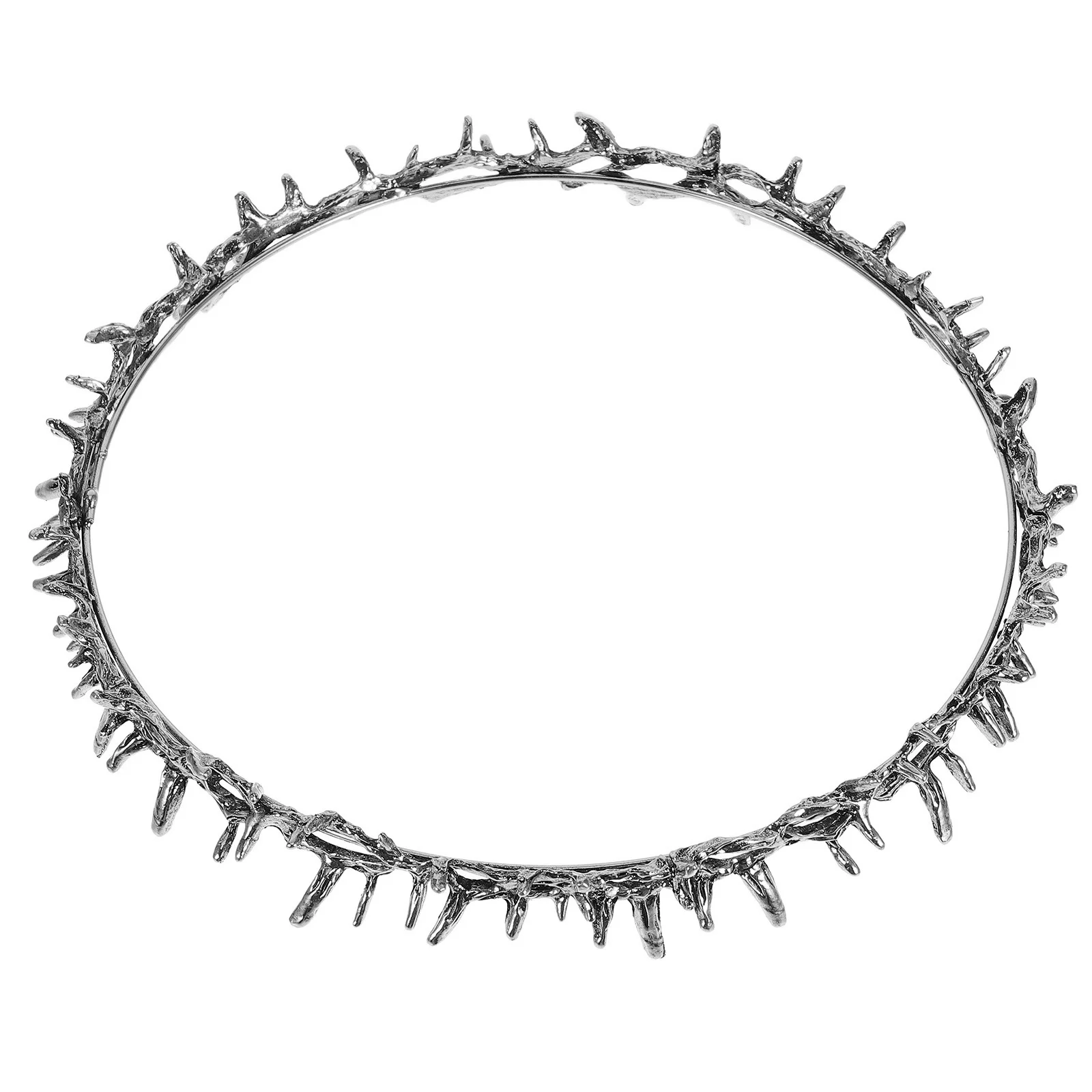 

Party Crown Hair Accessories Intricate Thorn Headpiece Lightweight Medieval Renaissance Festival Decor Goddess Tiara Bridal