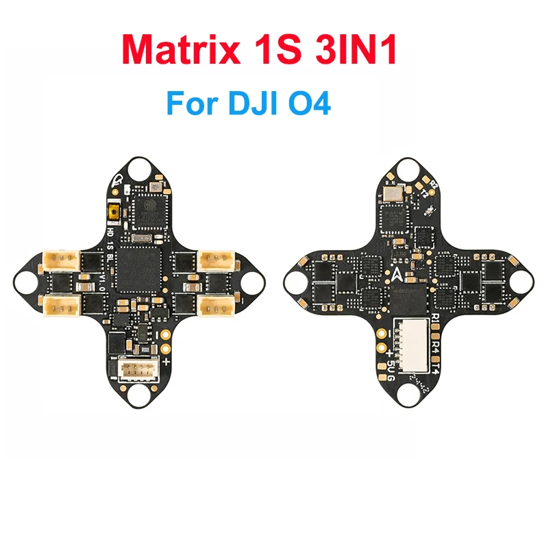

BETAFPV Matrix 1S 3IN1 HD Brushless Flight Controller STM32G473CEU6 With 12A ESC ELRS 2.4G Receiver for 1S HD Bwhoops