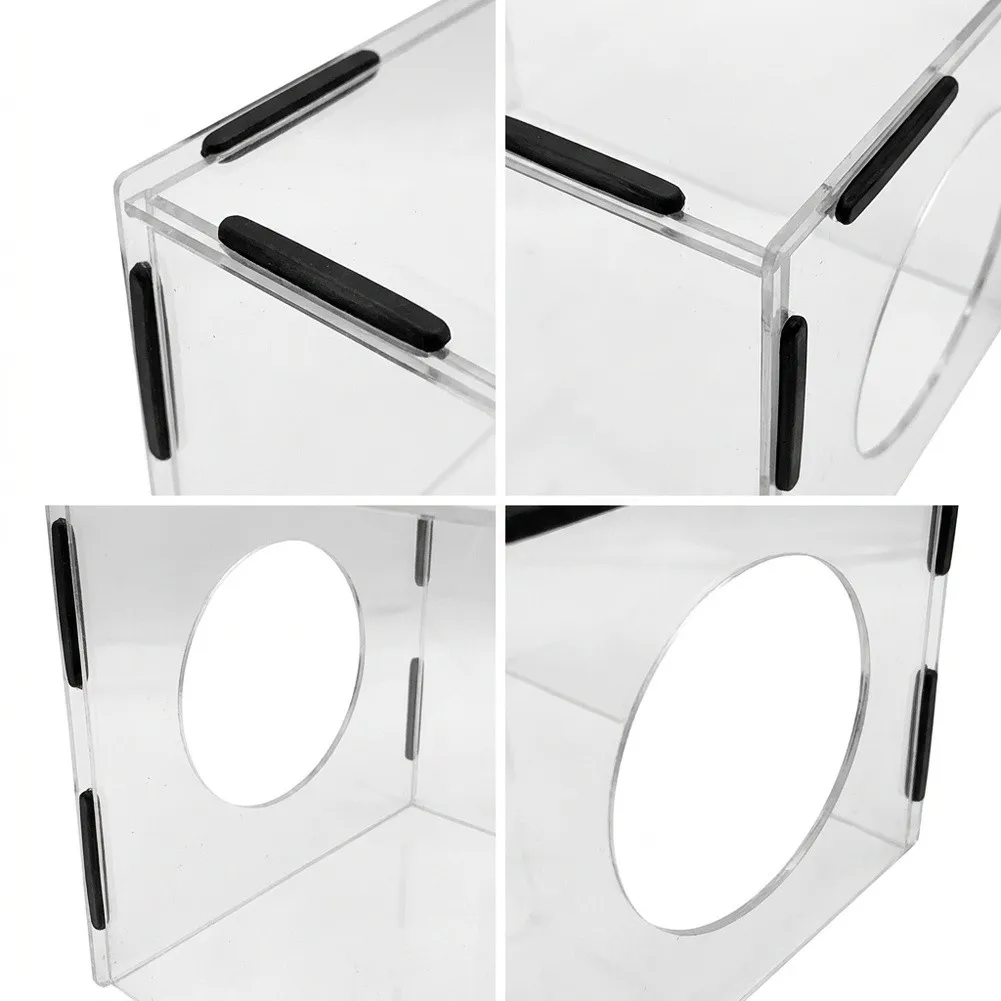 for durable Grinding Dust Box Grinding Parts 200x180x300mm for acrylic Detachable Design Sturdy Wear Resistant Or Buffing