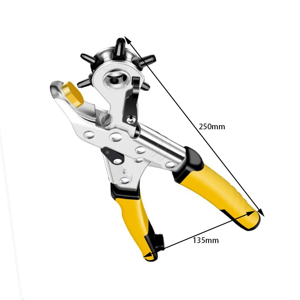 

Multi-Functional Hole Punch Pliers, Round Hole, DIY Tool, Watch Strap, Household Leather Craft, Belt Hole Punch Pliers