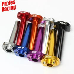 22mm 7/8 Inch CNC Aluminum Multicolor Accelerator Throttle Twist Grips Handlebars Universal For Motorcycle Moped Scooter Bike