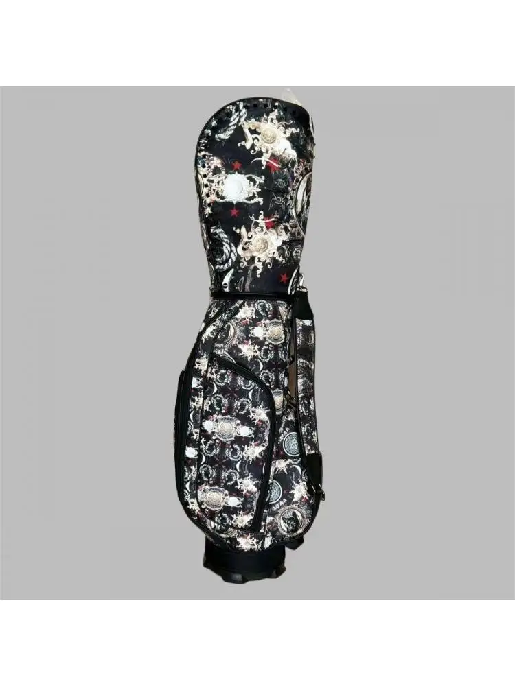 2025 New Golf Bag Nylon Fabric Fashion Pattern Korea Golf Club Bag Professional Golf Standard Bag