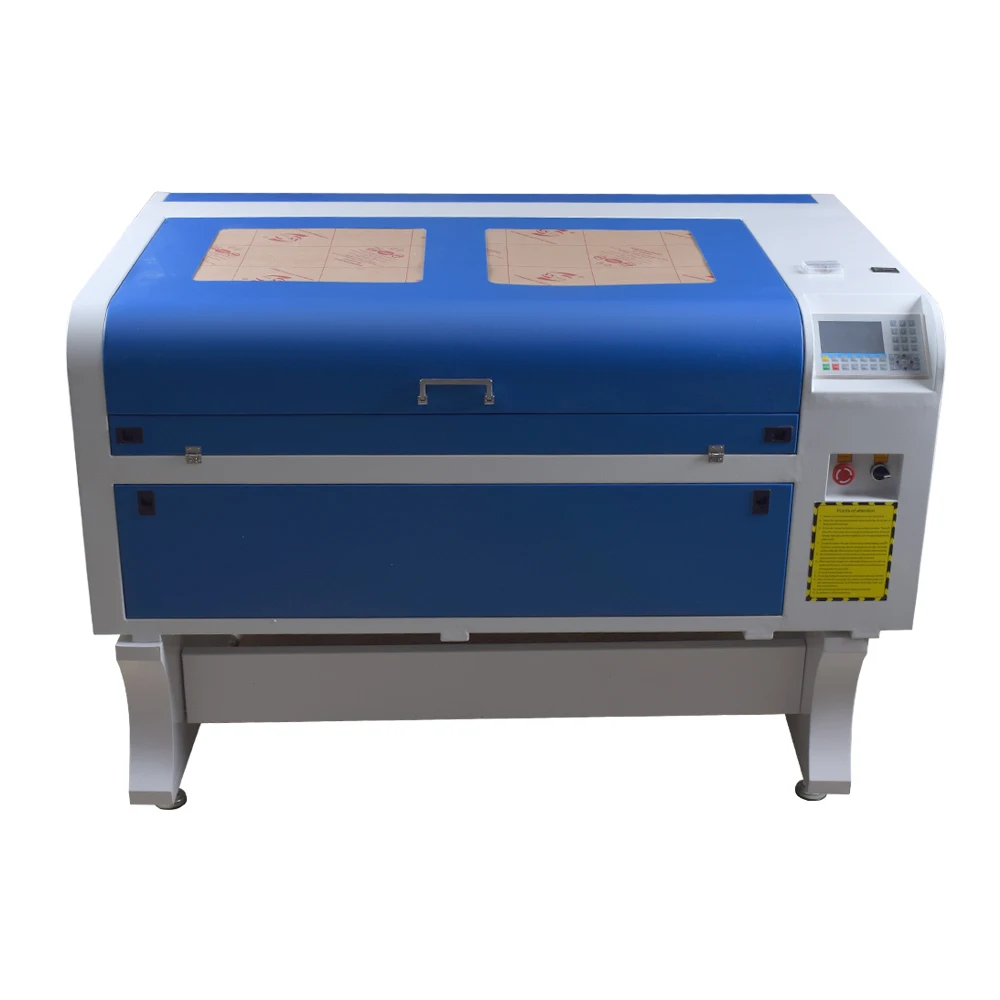 เครื่องแกะสลักเลเซอร์2024 1000*600มม. 100วัตต์เครื่องตัดเลเซอร์ Co2เครื่องตัดทางเลเซอร์ CW5000 6445 Ruida