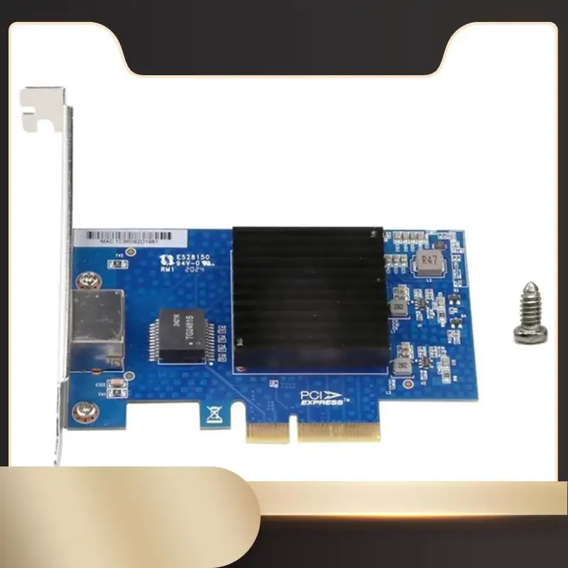 

Single-Port 10Gb PCI-E Server Network Card PCI-E X4 Gigabit Ethernet Adapter AQC107 NIC For Desktop For Desktop Computer-N36R