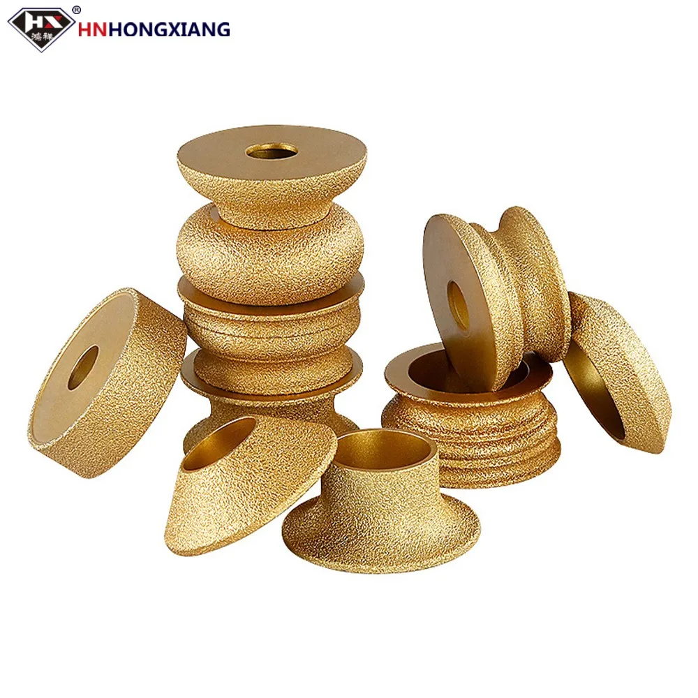 

Brazing Diamond Stone Grinding Wheel, Marble Granite Ceramic Tile Trimming And Chamfering Artifact, Slotting And Grinding Arc
