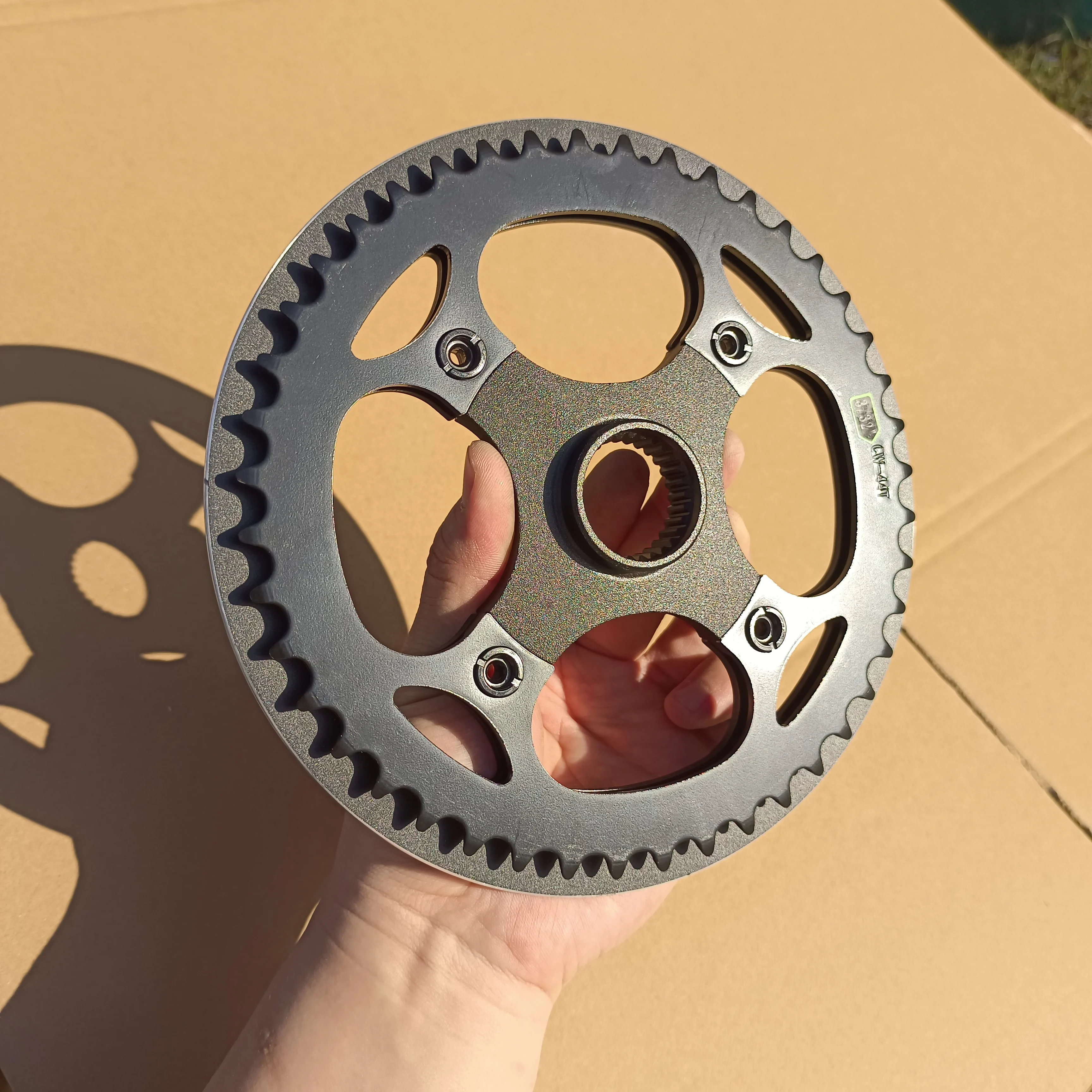 bafang center motor chainring chainring M200 M300 M400 G330 motor special chainring sprocket 44T 38T aluminum alloy chainring