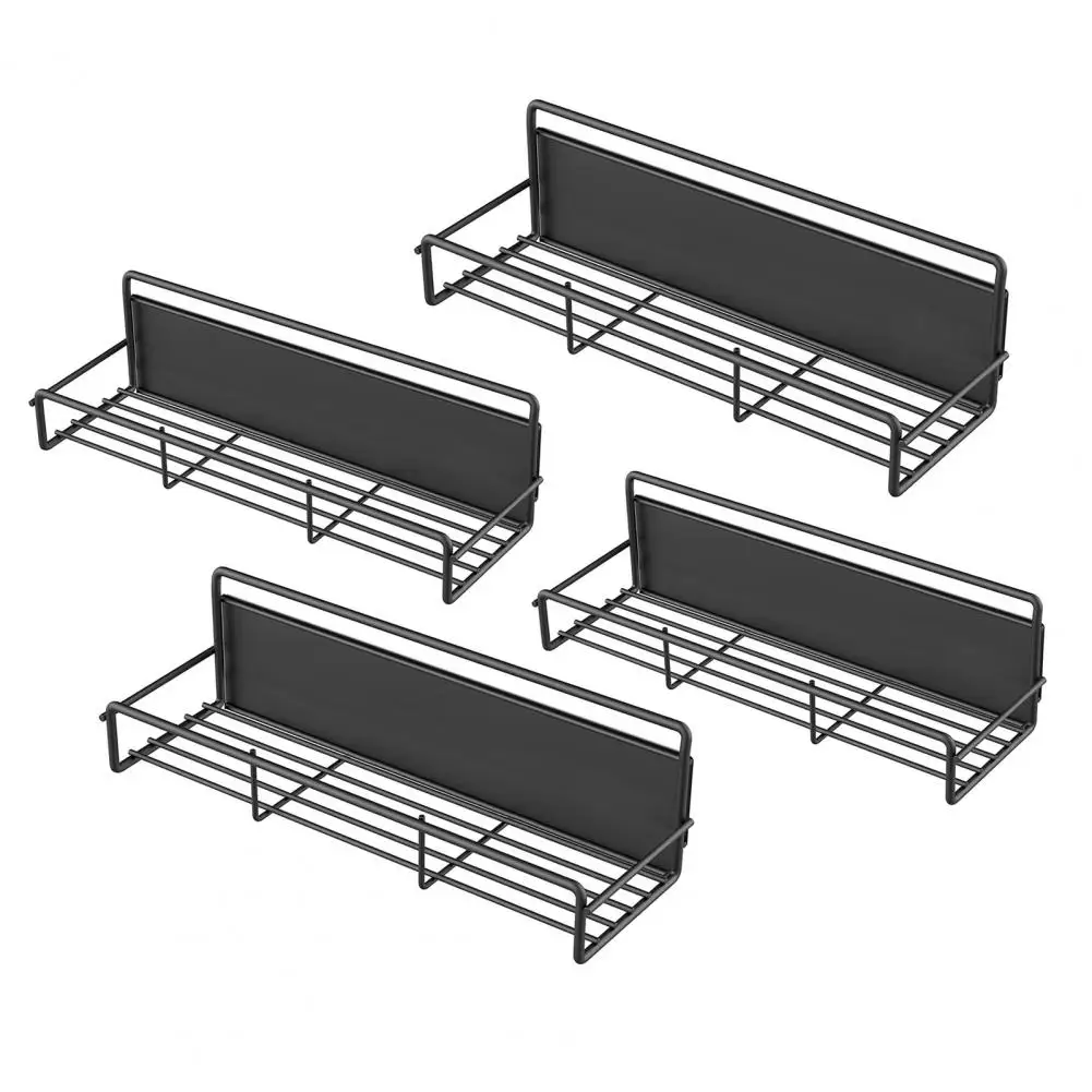 

Magnetic Spice Rack Refrigerator Storage Rack Set with Strong Magnet for Kitchen Spice Condiments Holder