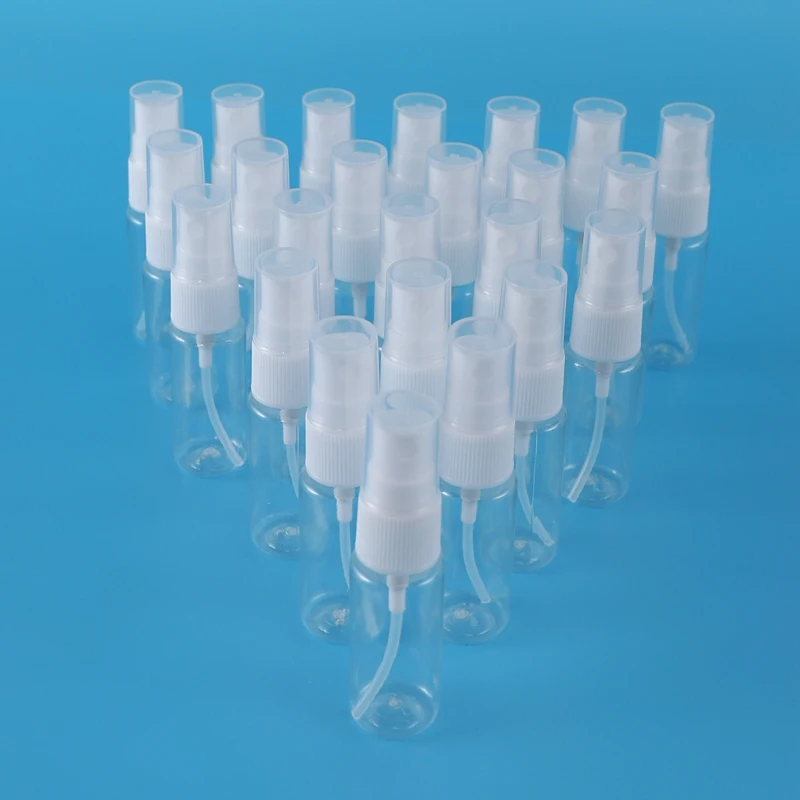 24Pcs 20Ml Transparent Empty Spray Bottles Portable Refillable Fine Mist Sprayer Bottles