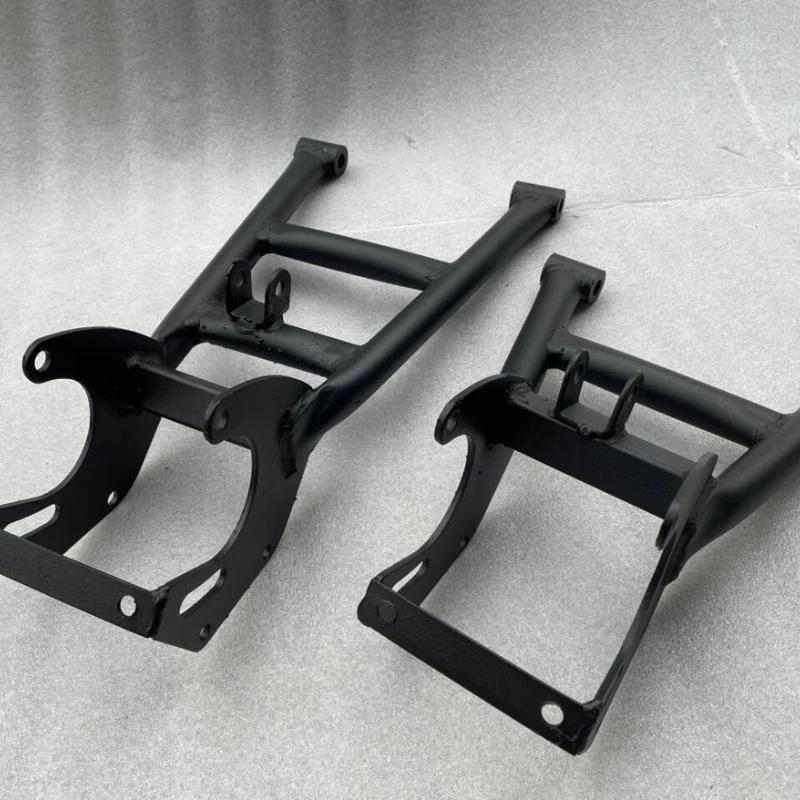Modified four-wheel kart, small beach car accessories, rear flat fork, extended rear fork, cradle