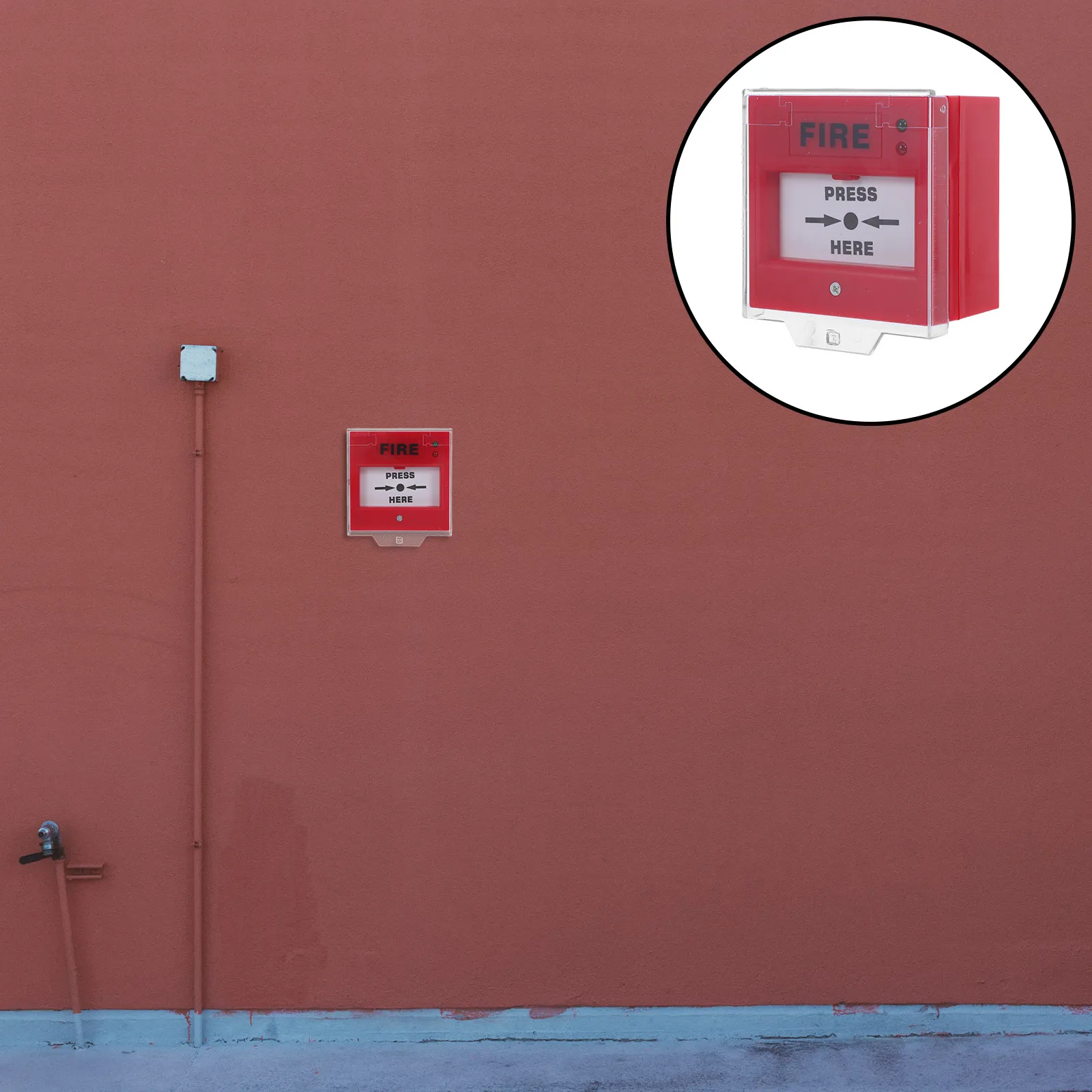 

Кнопка пожарной сигнализации с сиреной и зуммером для экстренного вызова, с функцией сброса, для дома, офиса, зданий, эвакуационных систем и охранной сигнализации