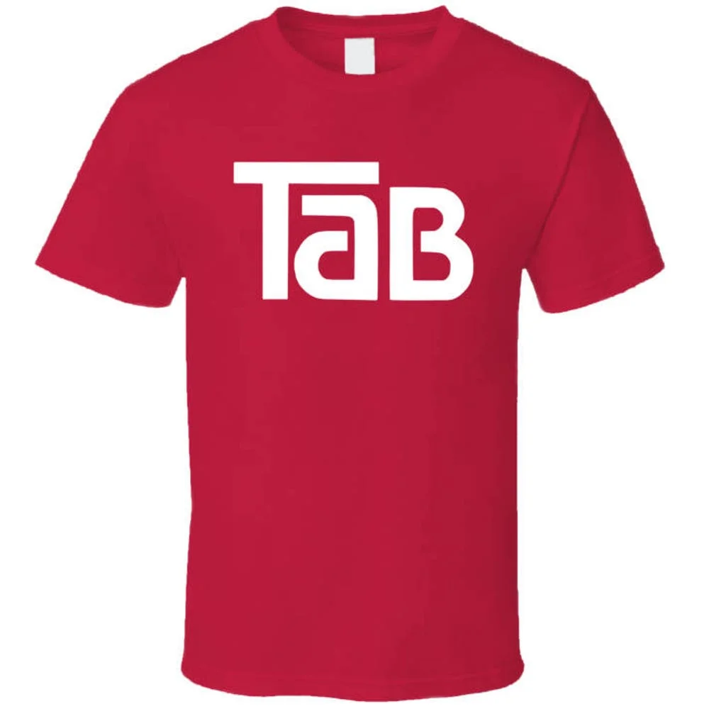 Tab Cola Soft Drink Red T Shirt