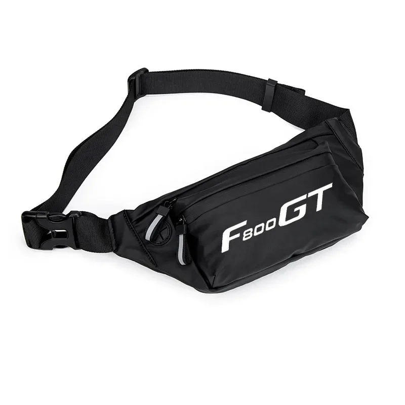 For F800GT F800 GT  LOGO Men Waist Pack Belt Hip Bum Slant back bag Chest Bag Male Motorcycle Riding Antitheft Purse