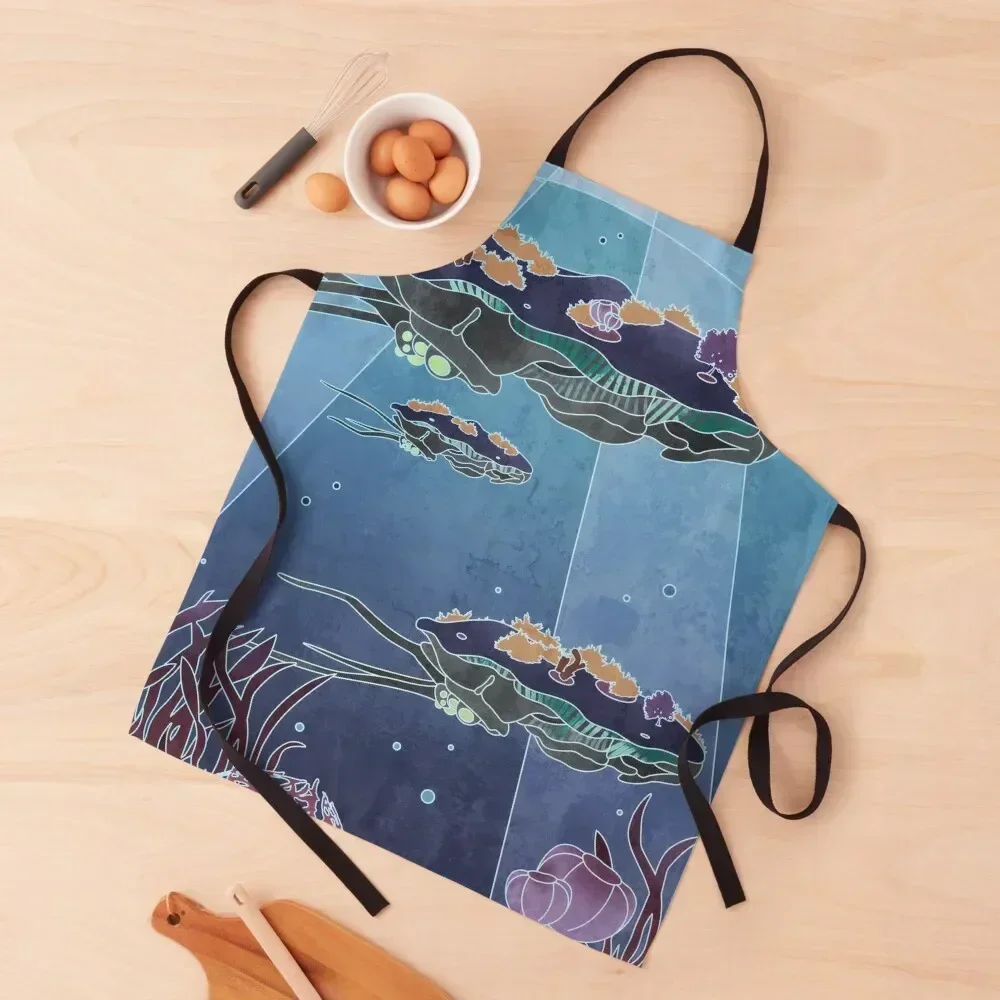 

Reefback Leviathan Apron Barber For Women Kitchen christmas kitchen cloths Kitchen Man Apron