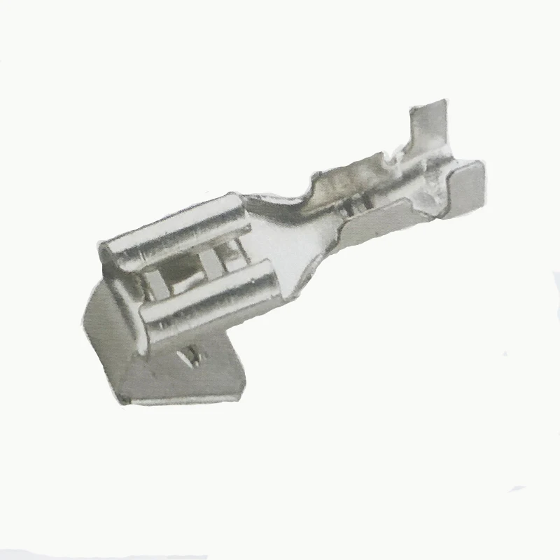 10/50 sztuk 4.8mm 6.3mm złącza widełkowe szybkozłączki Piggyback zaciski ramię męskiej i żeńskiej wtyczki zaciski sprężynowe