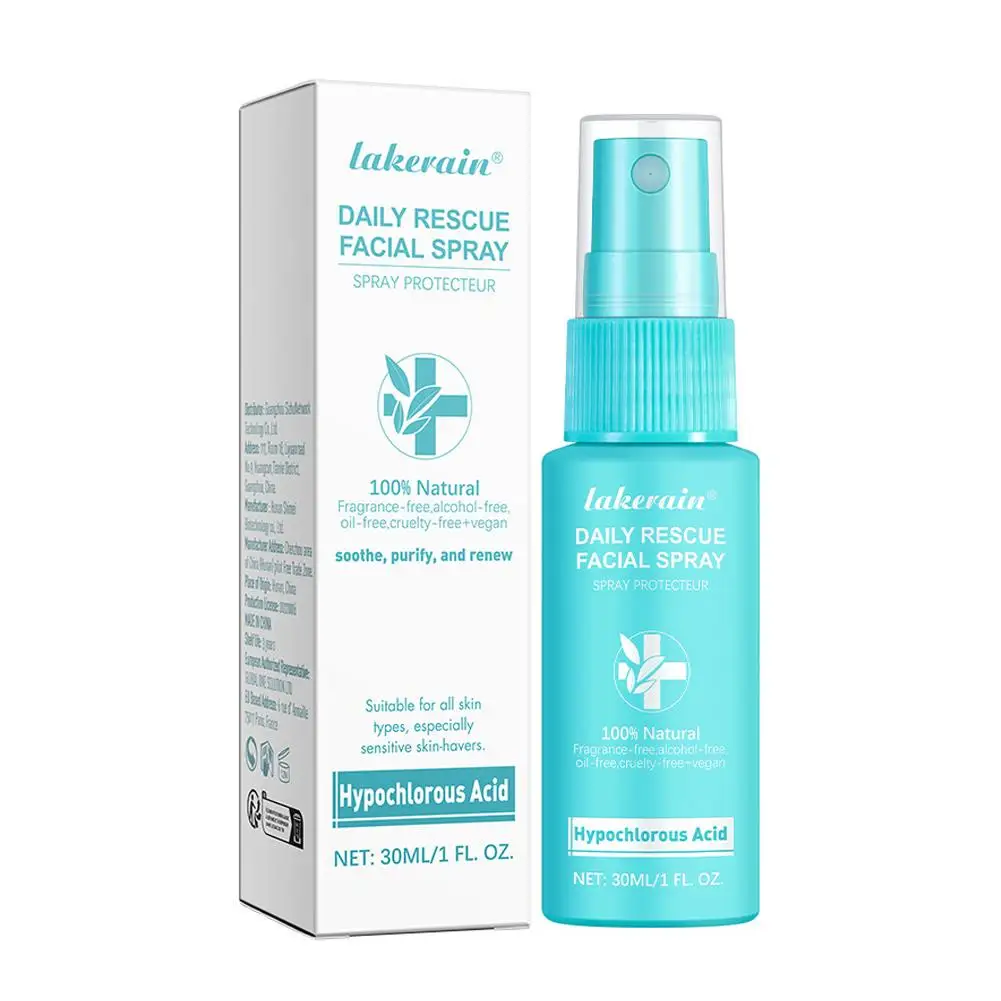 30MLFacial First Aid Spray For Red And Swollen Skin Breakouts Calming Lotion Suitable For Sensitive Skin Care N6T3