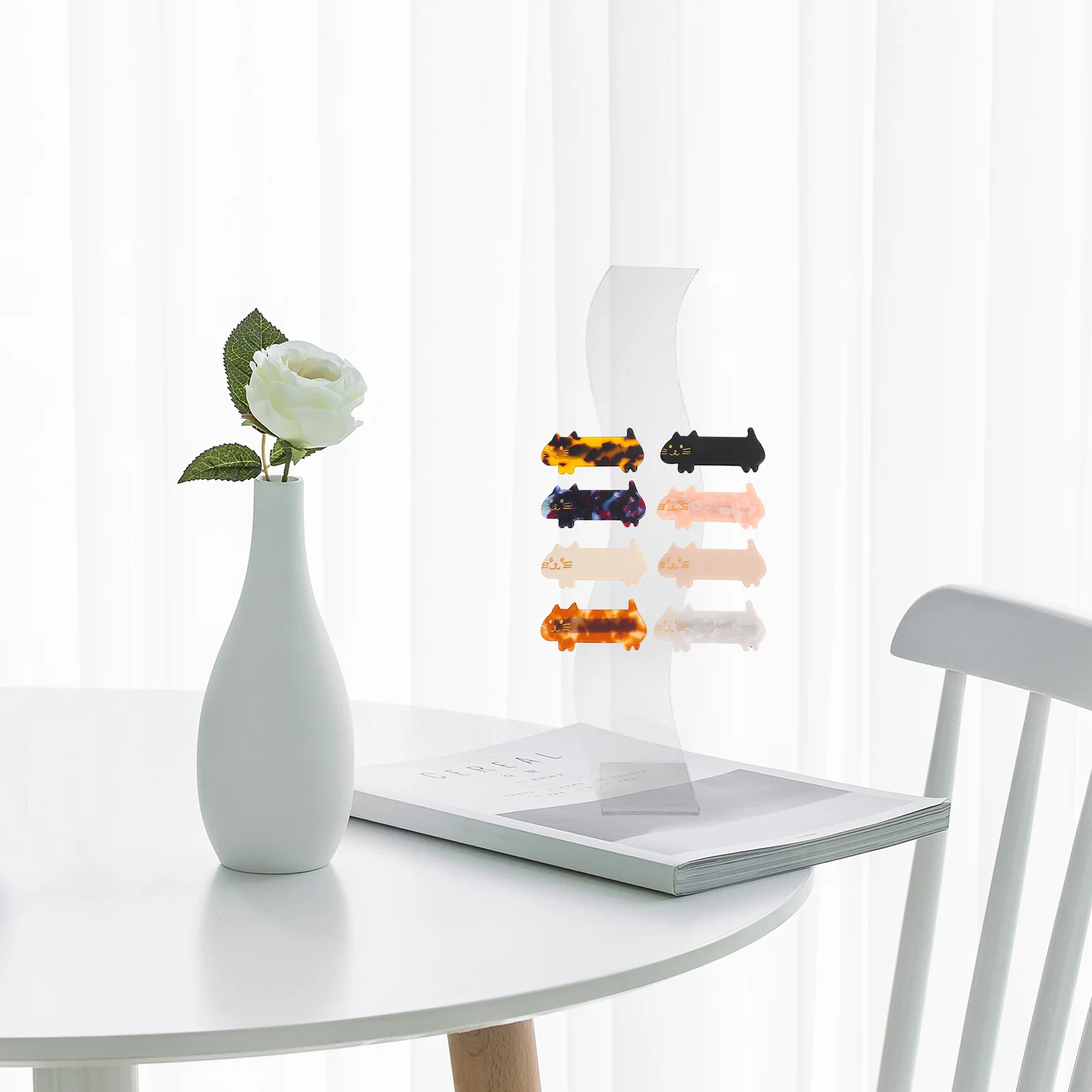 

Hair Clip Display Stand Acrylic Hair Accessories Rack Storage Organizer Hairpin Holder Hairclip Holder Hairpin Stand