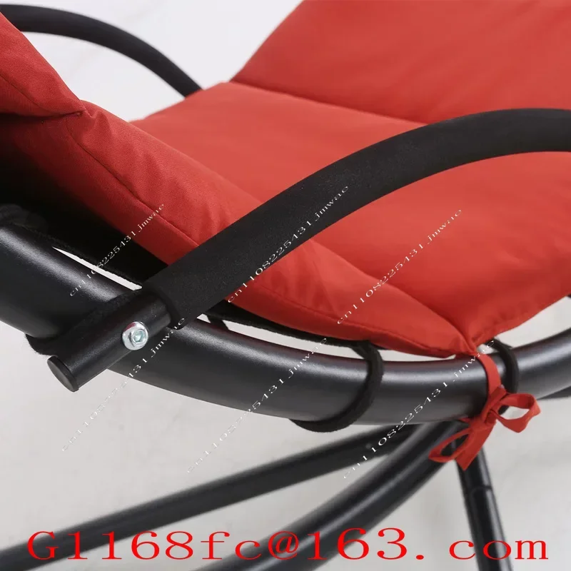 Outdoor Wrought Iron Swing Hanging Chair Leisure Hammock Rocking Chair Villa Courtyard Balcony Dream Swing Moon Hammock