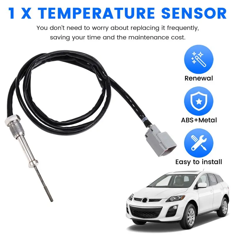 WF-R2AX187G0B Car Exhaust Gas Temperature Sensor For Mazda CX-7 06N282612