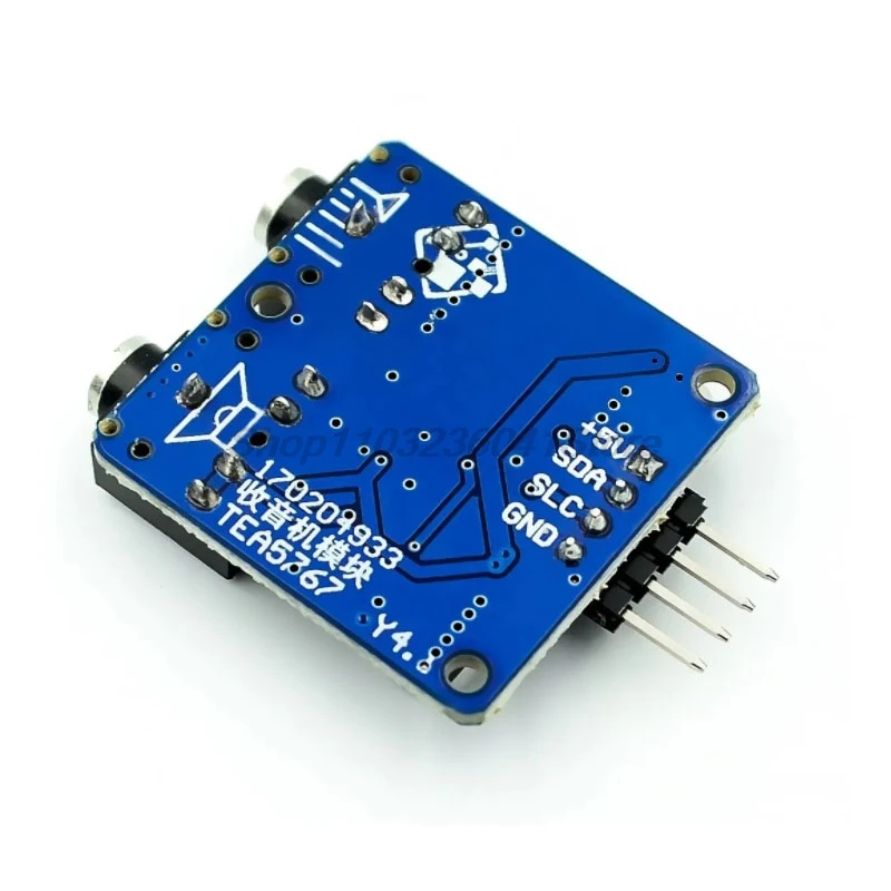 TEA5767 FM Stereo Radio Module For Arduino 76-108MHZ With Free Antenna Reverse Polarity Protection Diode Filtering Sensor