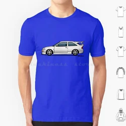 F0Rd Escort Mk.5 Rs Cosworth Diamond White T Shirt Cotton Men Women Diy Print Car F0Rd Cosworth Diamond White British Car