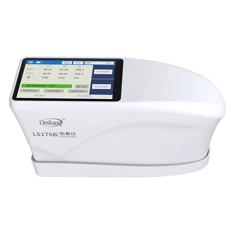 

Linshang LS176 Colorimeter Colour Spectrophotometer With Panton NCS RAL Color Cards Spectral Reflectance Curve