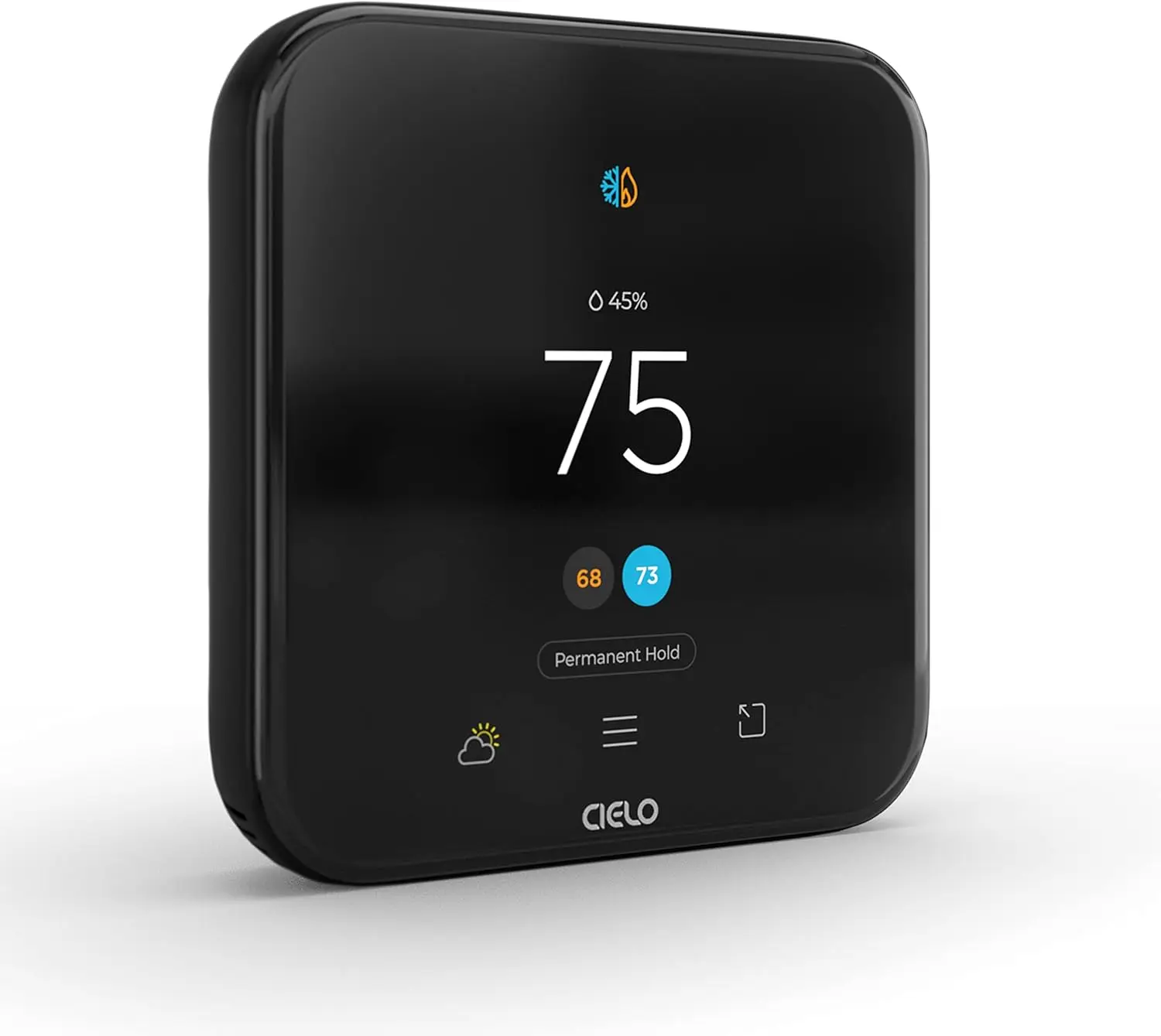 Thermostat | Supports Conventional Systems up to (2H/2C) & Heat Pumps (4H/2C) | Alexa, Google, Siri Shortcuts, Smart