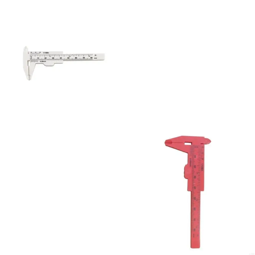 L9BE Beginner Friendly Plastic Calipers Double Scale System Engineering Calipers Tool