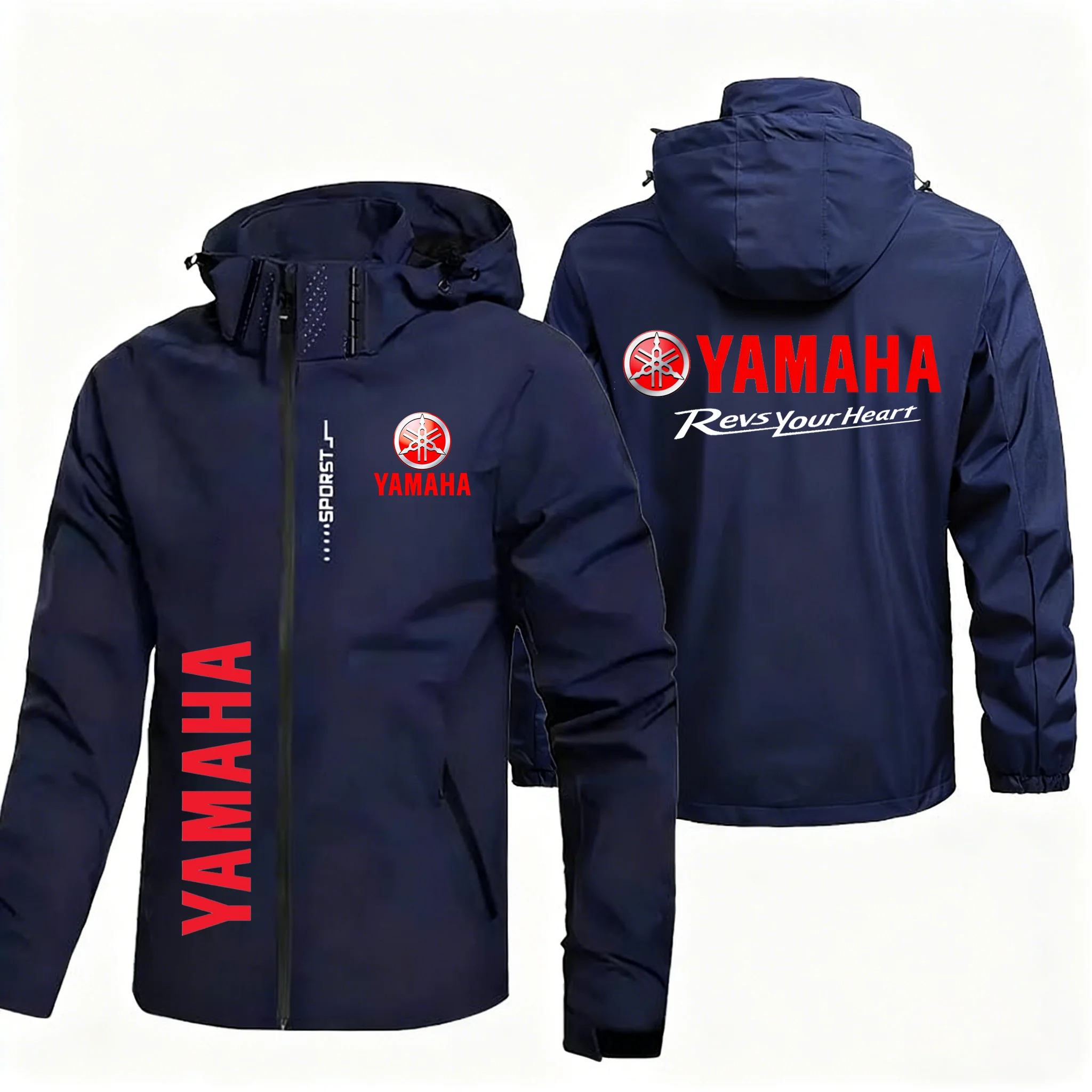 

2025 new Yamaha outdoor jacket for men, autumn fashion windproof jacket, sports jacket, racing jacket