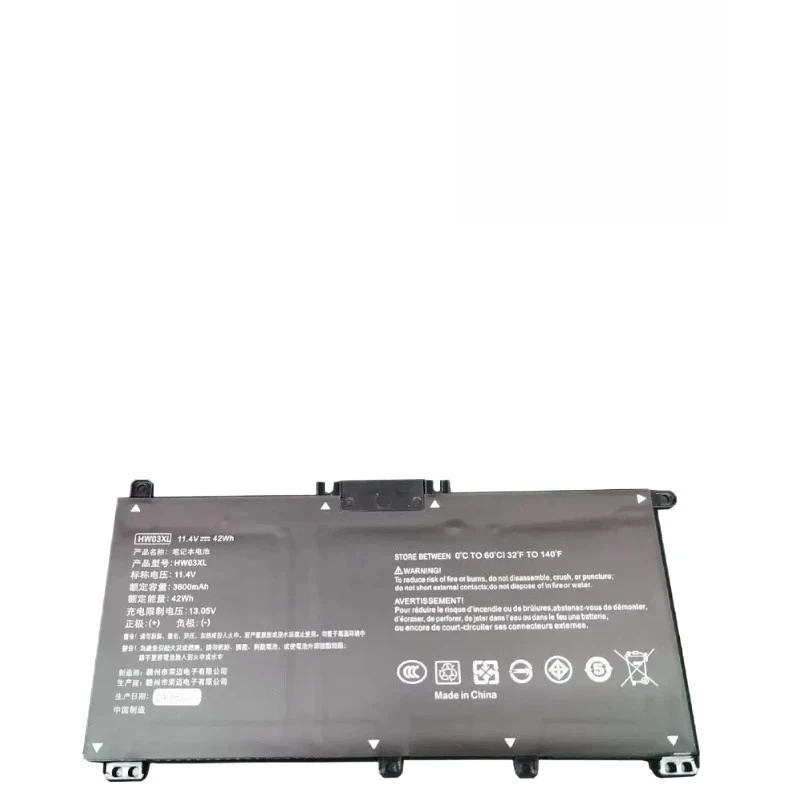 HW03XL 11.4V 3600mAh 42Wh Laptop Battery For HP 15-EG 15T-EG 15Z-EH 17-CP 255 470 G8 250 G9 HSTNN-IB90 HSTNN-LB8U L97300-005