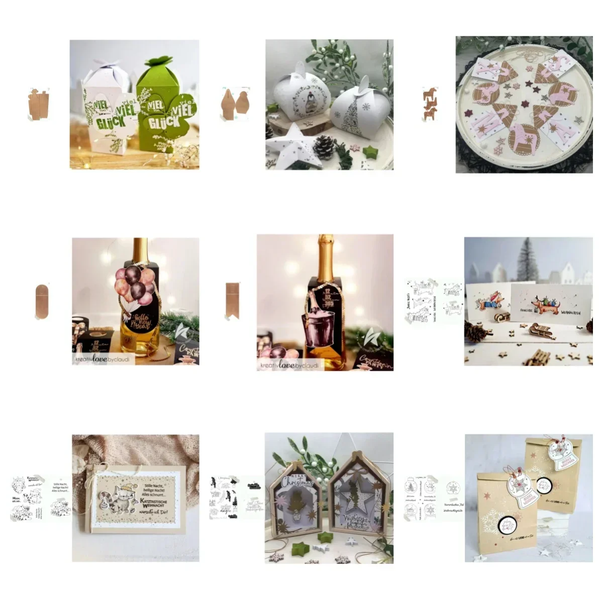 Neue Ankunft Presell Weihnachten Stanzformen und Stempel für DIY Scrapbooking/Fotoalbum dekorative Prägung DIY Papierkarten
