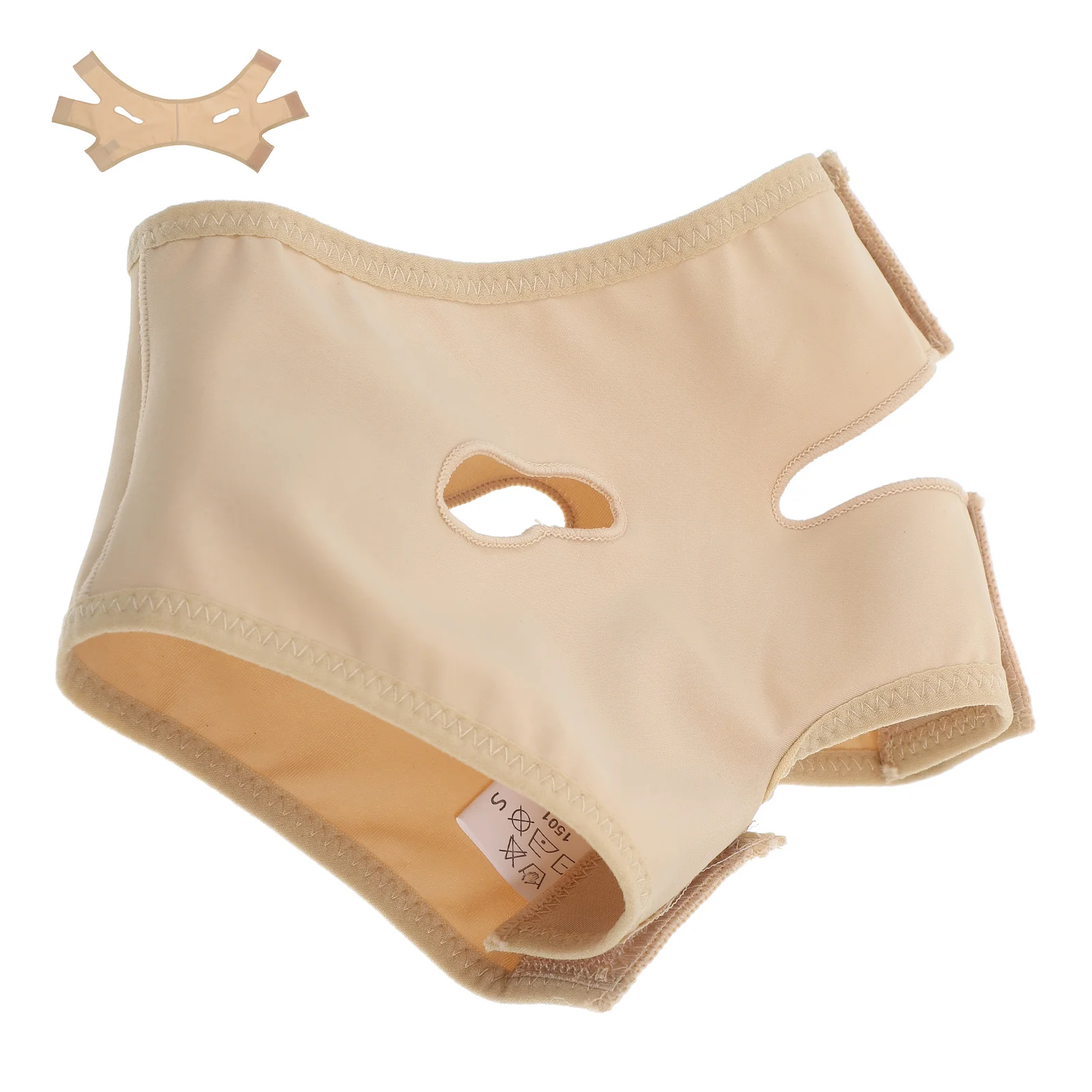 Masque amincissant pour le visage, ceinture anti-déformable, affaissement de la taille S