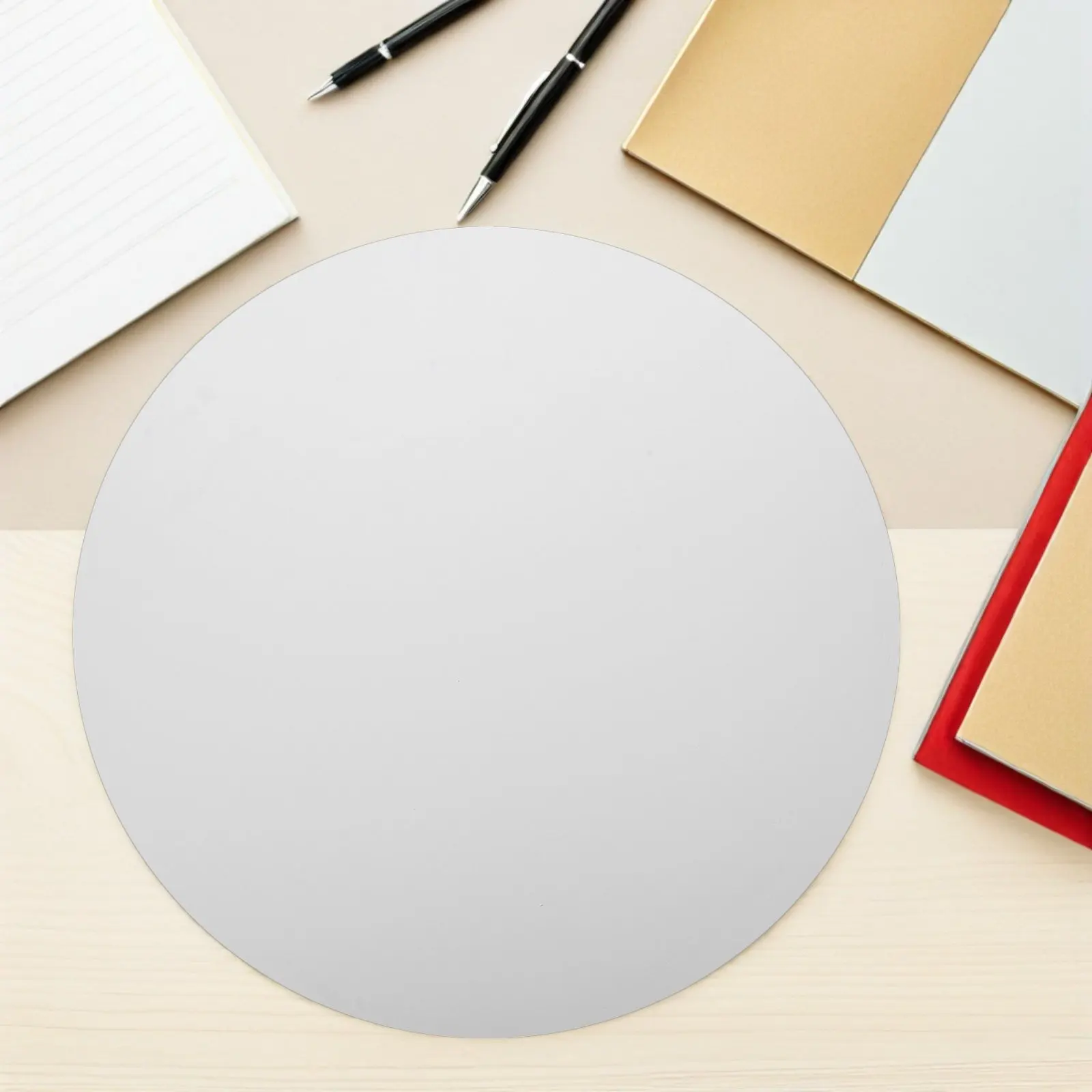 

4Pcs Round Stretched Canvas Boards 40Cm Circle Canvas Panels Oil Acrylic Painting for Beginner Art Practice Art Canvases