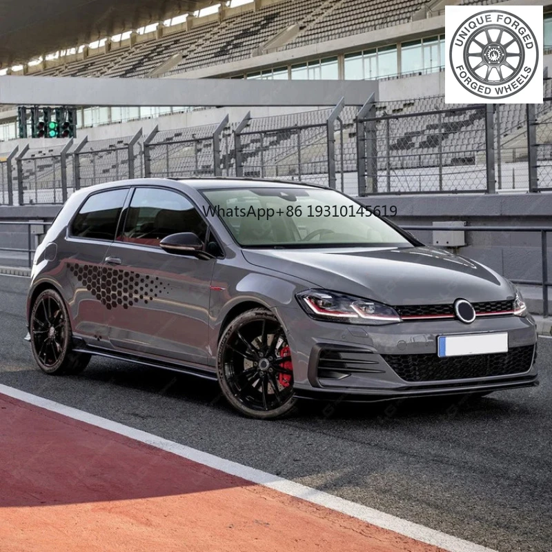 

Upgrade Style Body Kit with Front Bumper Lip Rear Diffuser Side Skirts PP Material