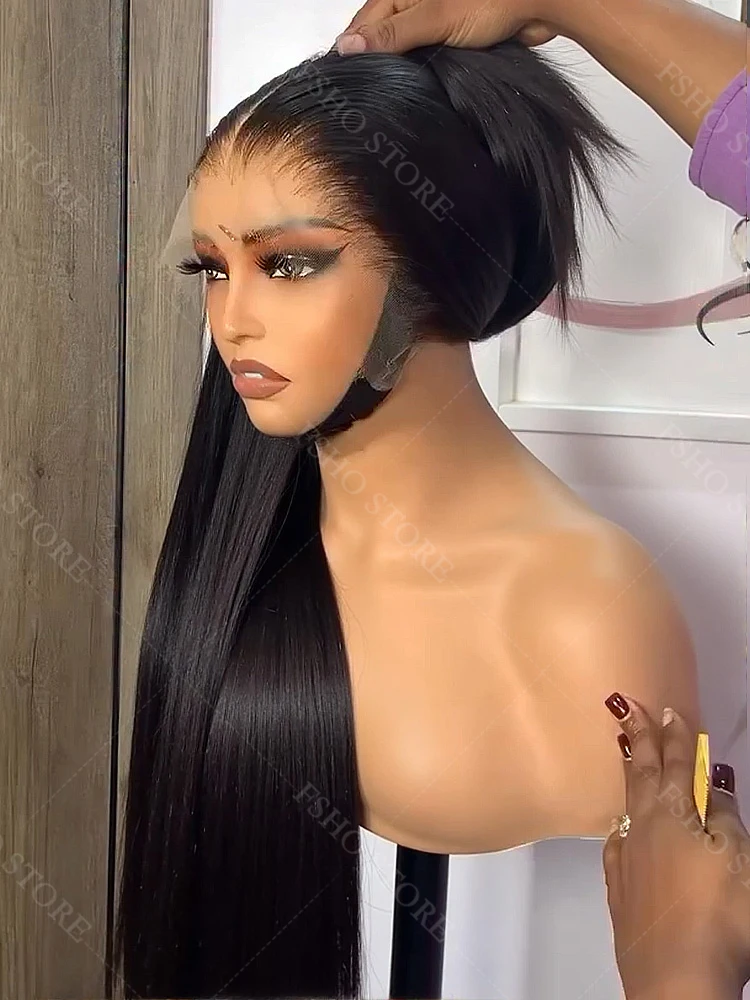 ترقية الرباط غير مرئية 360 الدانتيل الباروكات دافئ صالح 13x4 الدانتيل شعر مستعار أمامي شعر الإنسان فيتنام مستقيم 5x5 غلويليس شعر مستعار شعر الإنسان