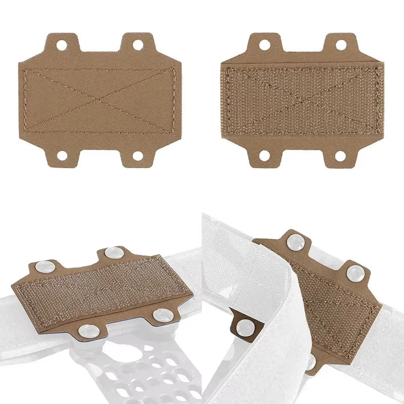 Lightweight Belt MHA Adapter Bridge Hook and Loop Modular Holster Adapter Mounting For Panel Two-piece Battle Belt