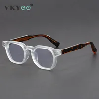 VICKY, gafas clásicas geométricas simples de diseño Retro para hombre, gafas antiluz azul, gafas de lectura para mujer, prescripción personalizable