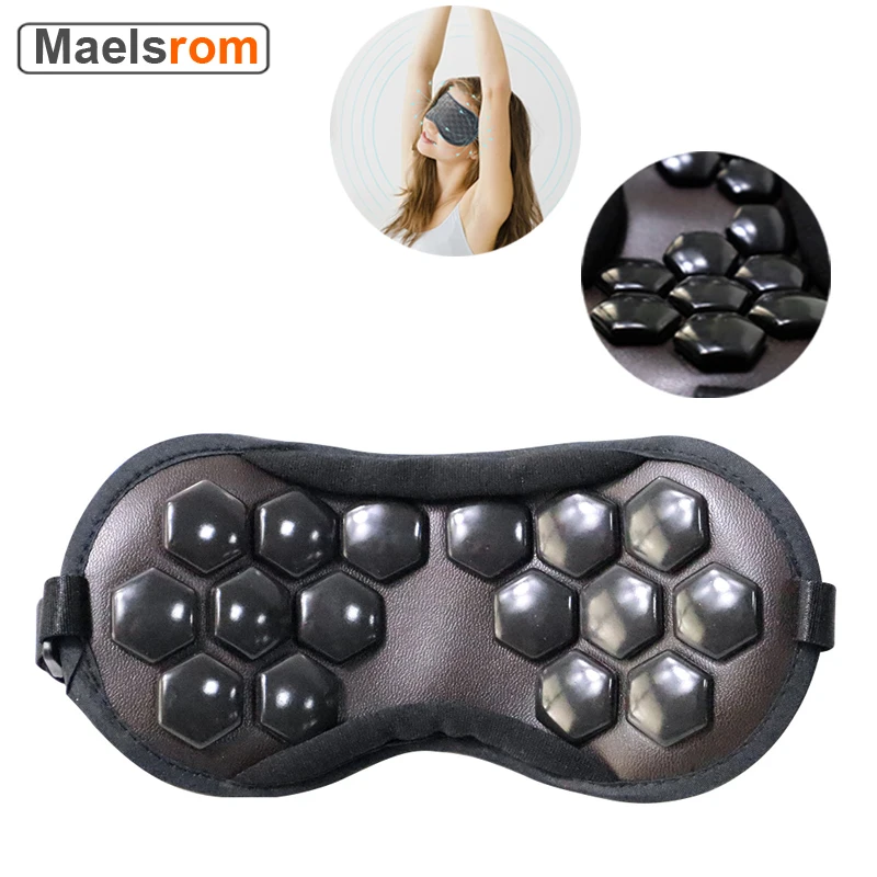 

Eye Mask Tourmaline Eye Massager Eye shade Jade Stone Therapy Germanium Muscle Relaxation Health Care Relieve Insomnia Tool