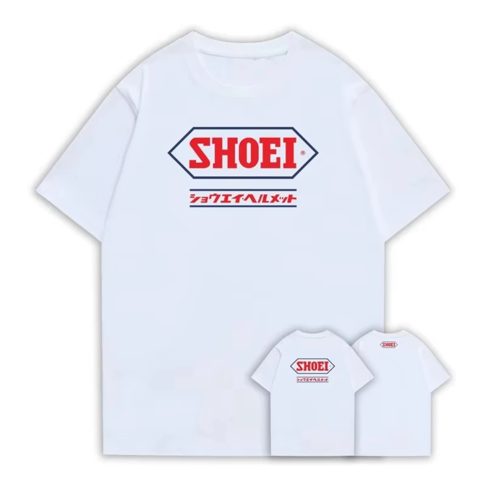 2026 Unisex Biker Polygon Frame Graphic T-shirt Oversized Short Sleeve Tee Retro Motorcycle Print Loose Summer Cotton Trendy Top