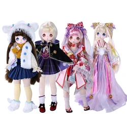 Dream Fairy 2nd Generation of the 1/4 BJD new face head 16 Inch Ball Jointed body Full Set style MSD DIY Toy Gift for Girls