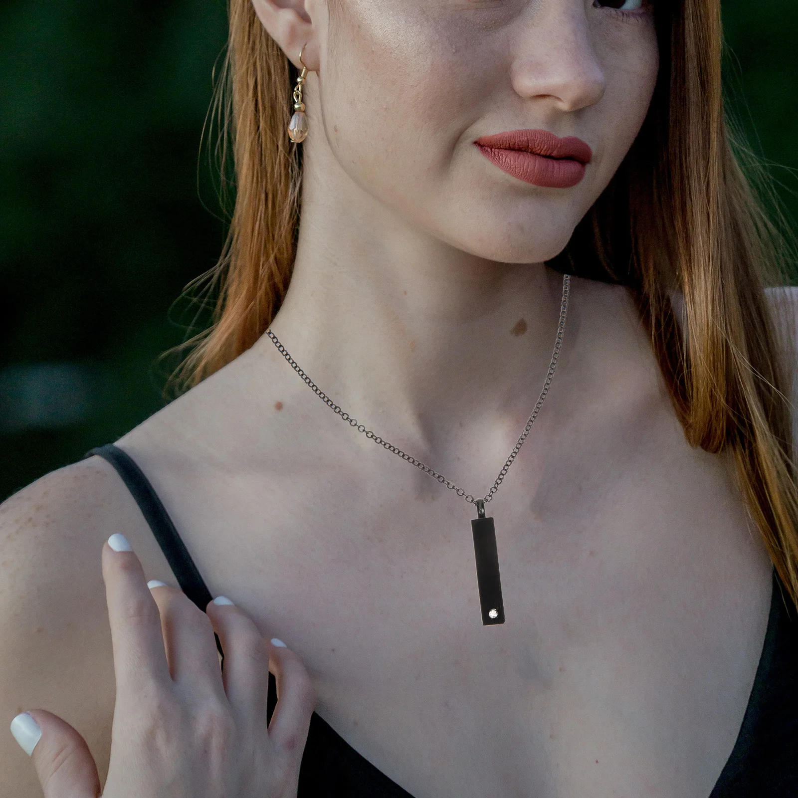 

1Set Urn Necklace Stainless Steel Memorial Cylinder Ash Pendant Keepsake Necklace for Men Cremation Jewelry Cremation Jewelry