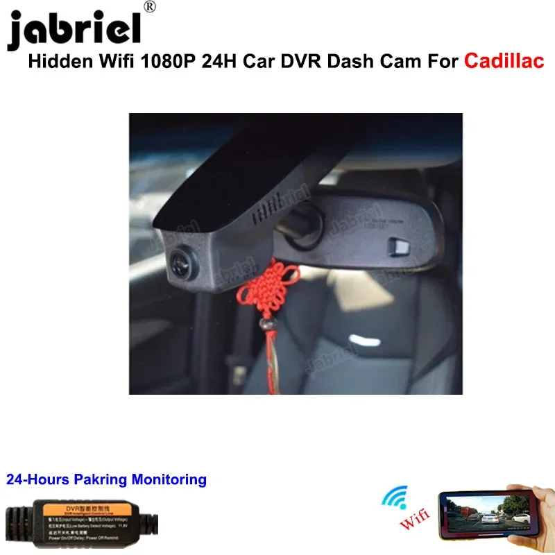 

For Cadillac XTS 2013 2014 2015 2016 2017 2018 2019 2020 2021 Auto Wifi 1080P Car Dvr Dash Cam Camera 24H Parking Monitoring