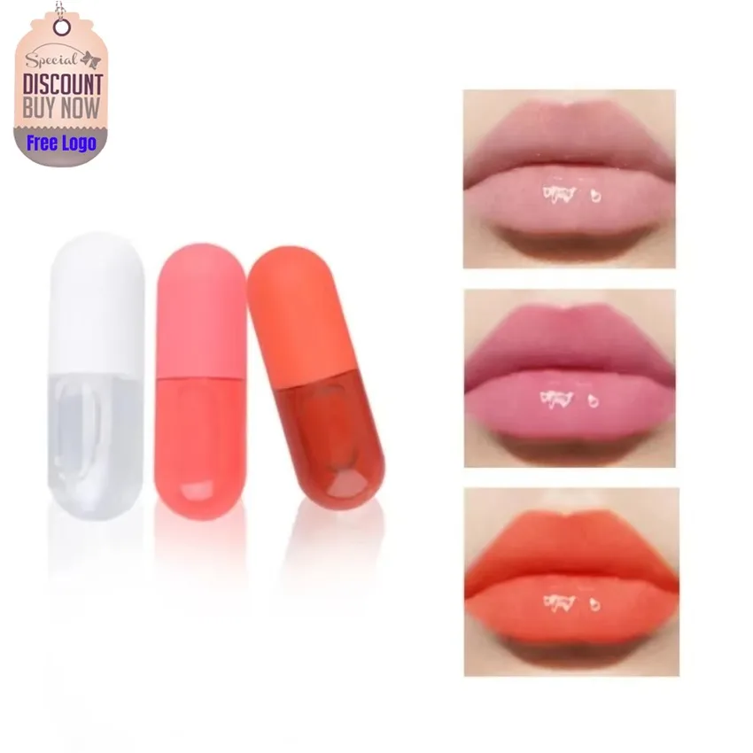 

Private Label 3colors Plumping Lip Oil Moisturizing Repairing Fading Lip Wrinkles Nourishing Hydrating Dudu Colored Makeup Bulk