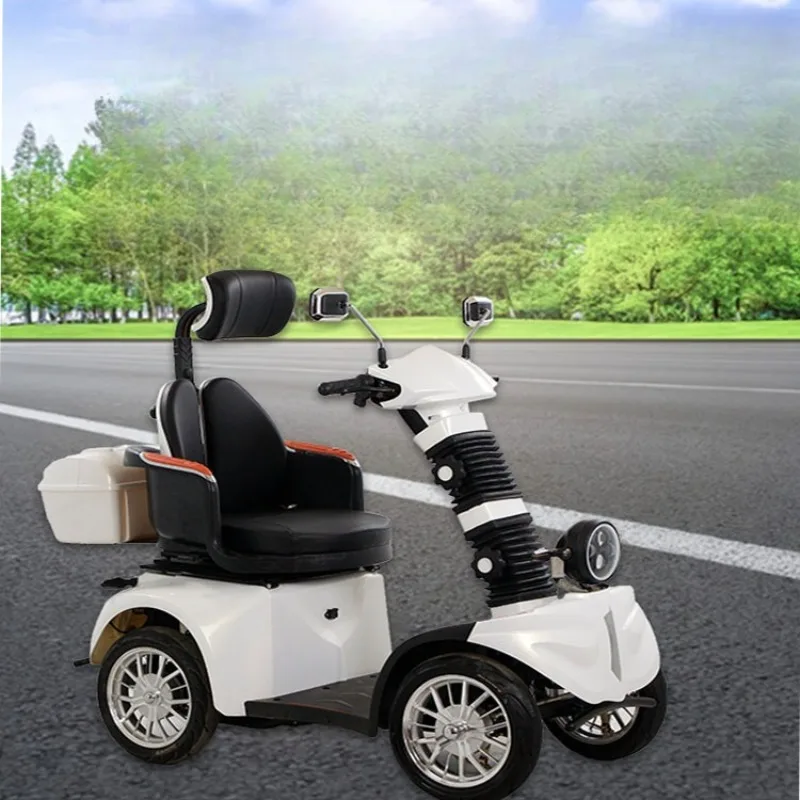 

Electric four-wheeler the elderly leisure scooter adult household electric car battery car