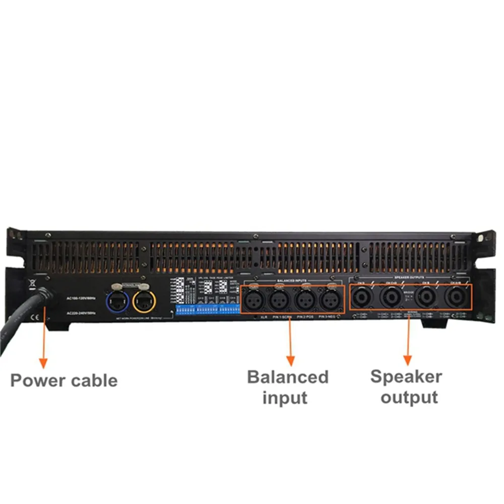 FP10000q Class TD 4 Channel Power Amplifier 1350WX4 Hot Sell for Full Range Speaker and Line Array Speaker Indoor Outdoor Events