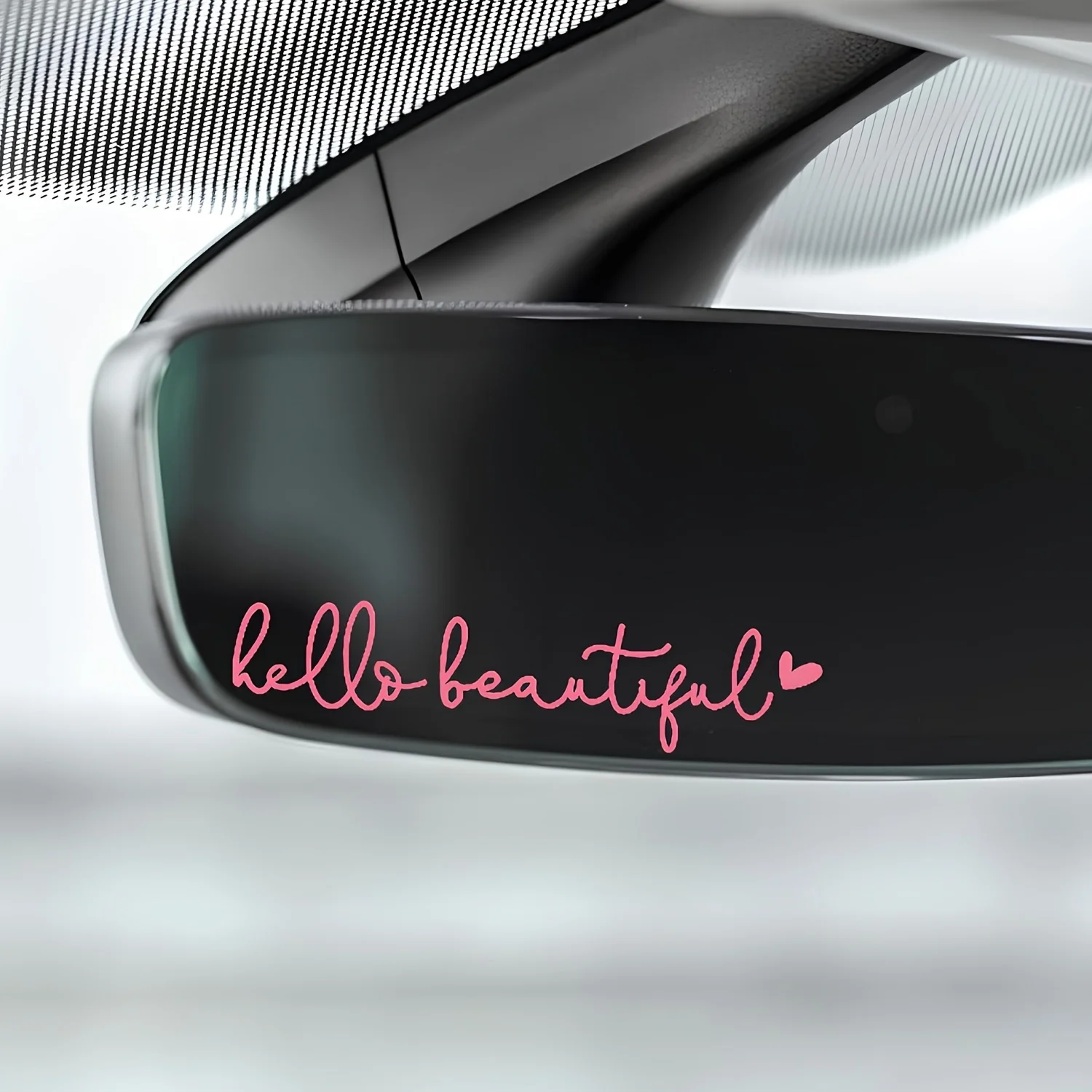 

pieces car rearview mirror sticker, mirror cup computer sticker