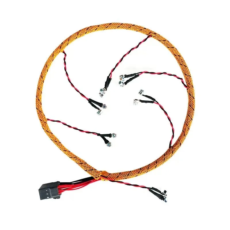 

For 3054893 E320D E323D Excavator C6.4 C4.2 Engine Fuel injector harness for Carter 305-4893 305-4891