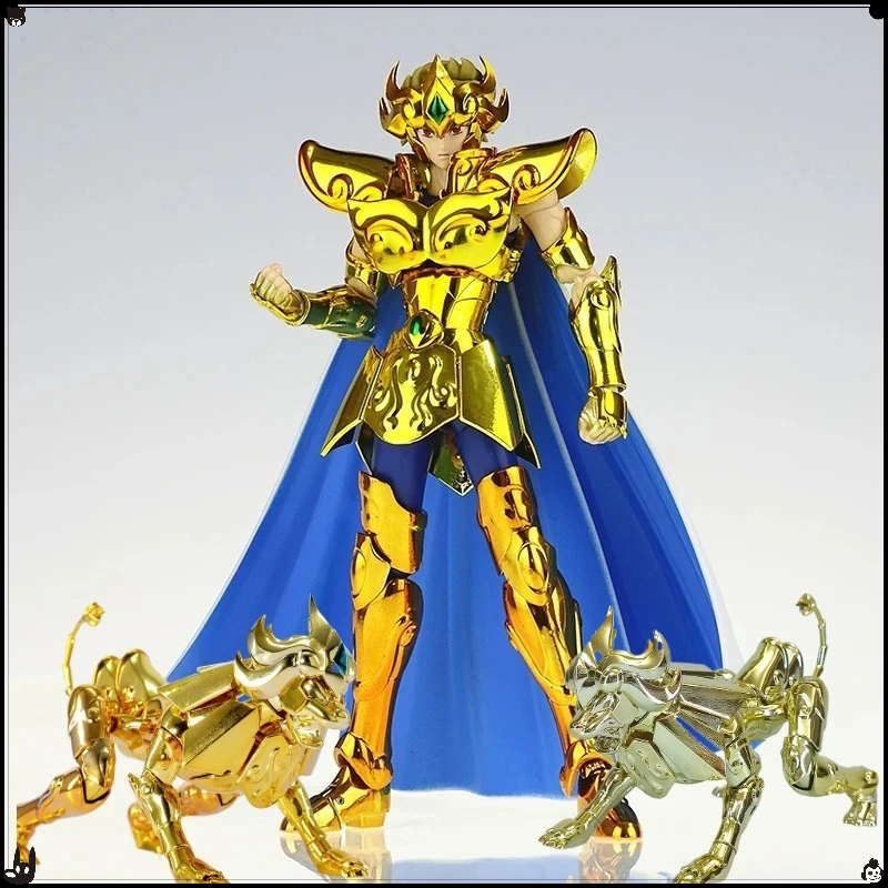 

【В наличии】 CS EX Leo Style - Золотая металлическая броня, экшн-фигурка, модель тотема, игрушка в подарок для коллекционеров