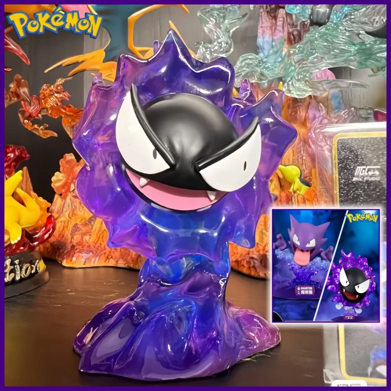 

Pokemon Anime Figure Ceruledge Gastly Haunter Figures Ghosts Handmade Ghoststone Doll Anime Peripheral Desktop Ornament Gift Toy