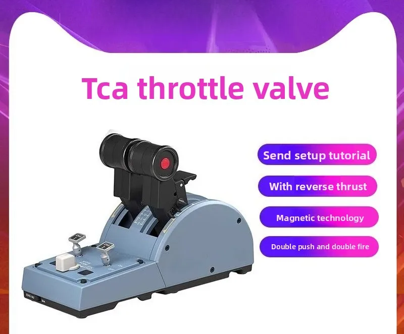 TCA Throttle Valve, Flight Simulation Rocker Throttle Lever, Joystick A320