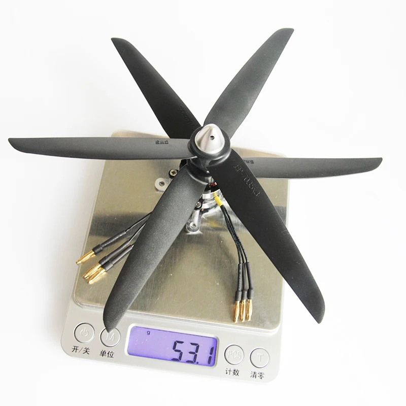 DZP30 Coaxial Propeller Brushless Motor 30g No Reverse Torque Motor F3P